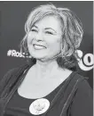  ?? JORDAN STRAUSS ASSOCIATED PRESS ?? Roseanne Barr at the Los Angeles premiere of “Roseanne” in March.