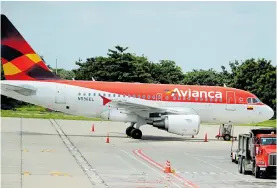  ?? ARCHIVO ?? Avión de Avianca en el aeropuerto Ernesto Cortissoz.