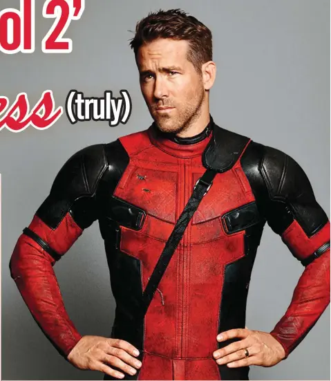  ??  ?? RYAN REYNOLDS