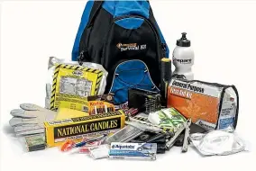  ??  ?? Survival kits aren’t expensive but are often overlooked, writes Richard Meadows.