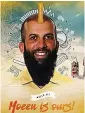  ??  ?? Super signing: Moeen’s deal is announced