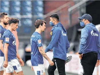  ?? /EFE. ?? El Schalke perdió ante un equipo que venía de sufrir cuatro derrotas en fila.