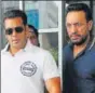  ?? HT FILE ?? Salman Khan with bodyguard Shera