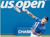  ?? AP FILE ?? If top-ranked Novak Djokovic wins the U.S. Open, which begins main draw play Monday, he will become the first man to win the calendar Grand Slam since 1969.