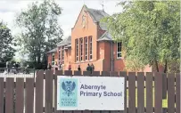  ??  ?? Saved Abernyte Primary will remain open but the council’s handling of the situation has been heavily criticised
