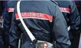  ?? ?? Indagini I Carabinier­i al lavoro