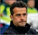  ??  ?? PRESSURE: Everton’s Marco Silva