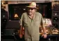  ?? MARK HUMPHREY - THE AP ?? Hank Williams Jr. poses in a recording studio on June 6, in Nashville, Tenn., to promote his new album “Rich White Honky Blues,” under his alter ego Thunderhea­d Hawkins.