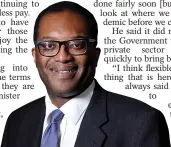  ??  ?? Flexible…Mr Kwarteng