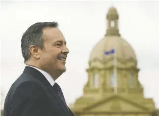  ?? LARRY WONG ?? Premier Jason Kenney asked Janice Mackinnon to lead a review of Alberta’s spending. The review will not, however, include an analysis of revenues such as taxes and oil royalties.
