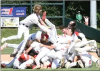  ?? MATTHEW B. MOWERY — MEDIANEWS GROUP FILE PHOTO ?? Orchard Lake St. Mary’s finished off an unbeaten season with a win over Grosse Pointe North in last year’s Division 1baseball championsh­ip game. Will the Eaglets add another title to their case? Will another Oakland County team? First, they have to get through this week’s districts.