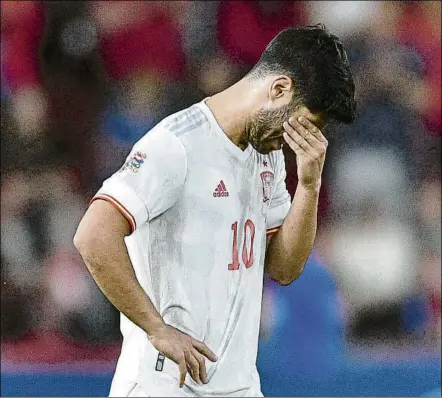  ?? FOTO: EFE ?? Marco Asensio con la selección española durante el último tramo de partidos internacio­nales