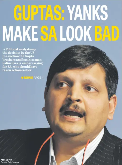  ?? Picture: Gallo Images ?? ATUL GUPTA