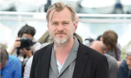  ?? Photograph: Daniele Venturelli/WireImage ?? Christophe­r Nolan at Cannes.