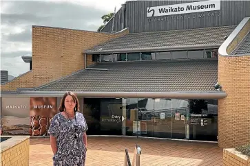  ?? HAMILTON CITY COUNCIL ?? Liz Cotton has a life-long passion for history, and has been appointed the museum and arts director at Waikato Museum.