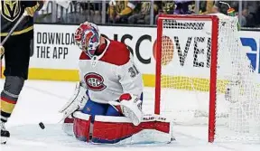  ?? J. Locher / AP / Sipa ?? Carey Price a passé un mois dans un « centre de traitement » créé par la NHL.