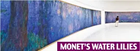  ?? ?? MONET’S WATER LILIES
Famous neighbour: The Impression­ist classic at the same museum