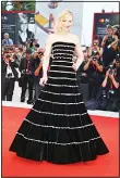  ??  ?? Actress Cate Blanchett poses for photograph­ers upon arrival at the premiere of the film ‘Joker’ at the 76th edition of the Venice Film Festival,
Venice, Italy on Aug 31, 2019. (AP)