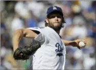  ?? JAE HONG — THE ASSOCIATED PRESS FILE ?? Clayton Kershaw and the Los Angeles Dodgers want some more time to consider their possible future together. The three-time NL Cy Young Award winner and the team have agreed to extend the deadline on his option decision.