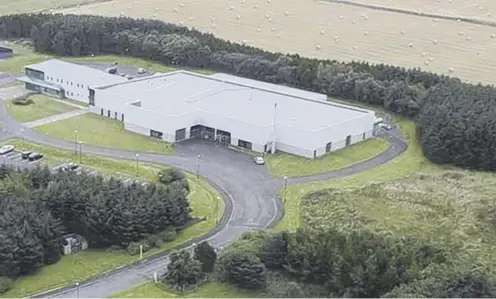  ??  ?? AMTE Power’s purpose-built facility at Thurso boasts the second largest battery cell manufactur­ing capacity in the UK