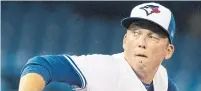  ?? FRED THORNHILL/THE CANADIAN PRESS ?? Blue Jays starter Ryan Borucki allowed just two unearned runs over six innings, but the Jays’ offence was non-existent.