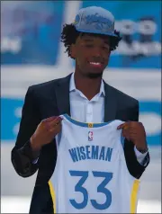  ?? RAY CHAVEZ — STAFF PHOTOGRAPH­ER ?? The Warriors need first-round draft pick James Wiseman to help pick up slack without Klay Thompson.