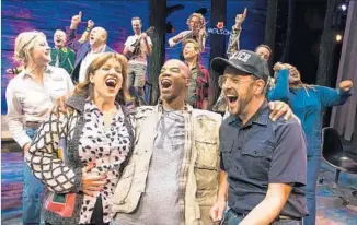  ?? Matthew Murphy ?? THE BROADWAY musical “Come From Away” relates a 9/11 story set in Newfoundla­nd, Canada.