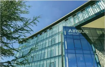  ??  ?? Il quartier generale di Airbus a Tolosa, nel sud della Francia.