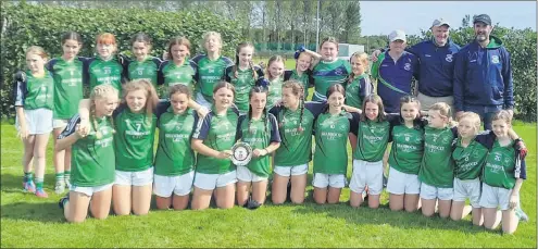  ?? ?? Shamrocks U13s that defeated Stradbally in their U13 Plate final last Saturday.