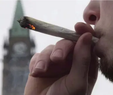  ?? ADRIAN WYLD/THE CANADIAN PRESS FILE PHOTO ?? “Personally, I find it regrettabl­e that the arrival of the cannabis legislatio­n hasn’t been more celebrator­y,” Rick Salutin writes.