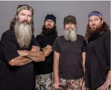  ?? Zach Dilgard / A&E ?? “Duck Dynasty” is largely seen by viewers as a show about “regular people” — who are millionair­es.