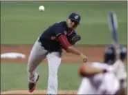  ?? CHARLES KRUPA — ASSOCIATED PRESS ?? Danny Salazar delivers at Fenway Park in Boston on Aug. 17, 2015.