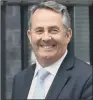  ??  ?? LIAM FOX: Says vote of confidence in the UK will help attract foreign investment.