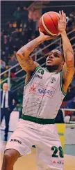  ??  ?? Kiefer Sykes, 25 anni, miglior realizzato­re di Avellino