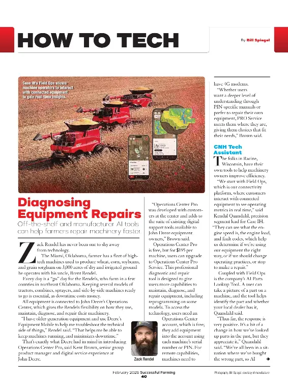 Diagnosing Equipment Repairs | Successful Farming | PressReade­r