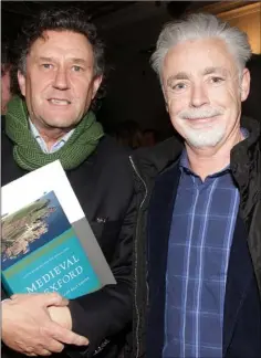  ??  ?? Ben Barnes and Eoin Colfer.