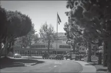  ?? ALLEN J. SCHABEN/LOS ANGELES TIMES ?? A Tuesday view of the Fairview Developmen­tal Center in Costa Mesa, where the federal government is looking to house people infected with coronaviru­s. The city is fighting this and has until next week to work something out with the feds.