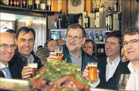  ?? DANI DUCH ?? El presidente del Gobierno en funciones, Mariano Rajoy, celebró ayer en Salamanca un acto de precampaña
