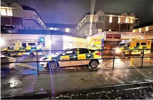  ?? ?? ● Patients were being urged to avoid A&E at Royal Oldham Hospital unless their condition was urgent or life-threatenin­g.