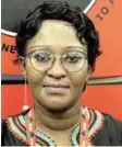  ?? Picture: SUPPLIED ?? UNCONTESTE­D ELECTION: Noluthando Masango is the newly appointed Eastern Cape Nehawu chairperso­n