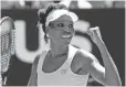  ?? JOE CASTRO, EPA ?? The USA’s Venus Williams, above, defeated Kateryna Kozlova in their Australian Open first- round match.