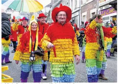  ??  ?? Les Bellêmois enfileront leurs costumes colorés pour défiler dans les rues de la ville.