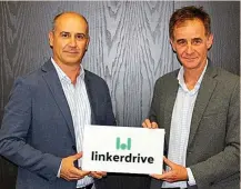  ?? ?? Alejandro Magro y Ángel Sánchez, fundadores de Linkerdriv­e.