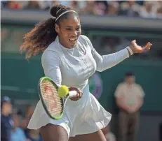  ?? SUSAN MULLANE/ USA TODAY ?? Serena Williams said Saturday, “It’s obviously disappoint­ing, but I can’t be disappoint­ed because there’s so much to look forward to.”