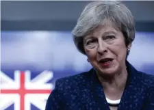  ??  ?? MAKE OR BREAK: Opponents of British Prime Minister Theresa May claim she is deliberate­ly dragging her feet on a new Brexit deal for political purposes.