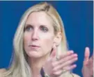  ?? AFP/Getty Images ?? Ann Coulter called it “a sad day for free speech” when she canceled her speech atUC Berkeley.