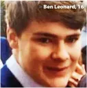  ?? Ben Leonard, 16 ??