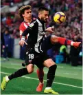  ??  ?? || El Atlético de Madrid sufrió pero al final sacó el triunfo.