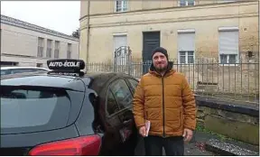  ??  ?? Ex-Francilien, Andy est passé du « RER au train, toutes les trois heures ».