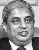  ??  ?? Aditya Puri, MD, HDFC Bank, indicated the bank will no longer have a post of deputy managing director following Sukthankar’s exit